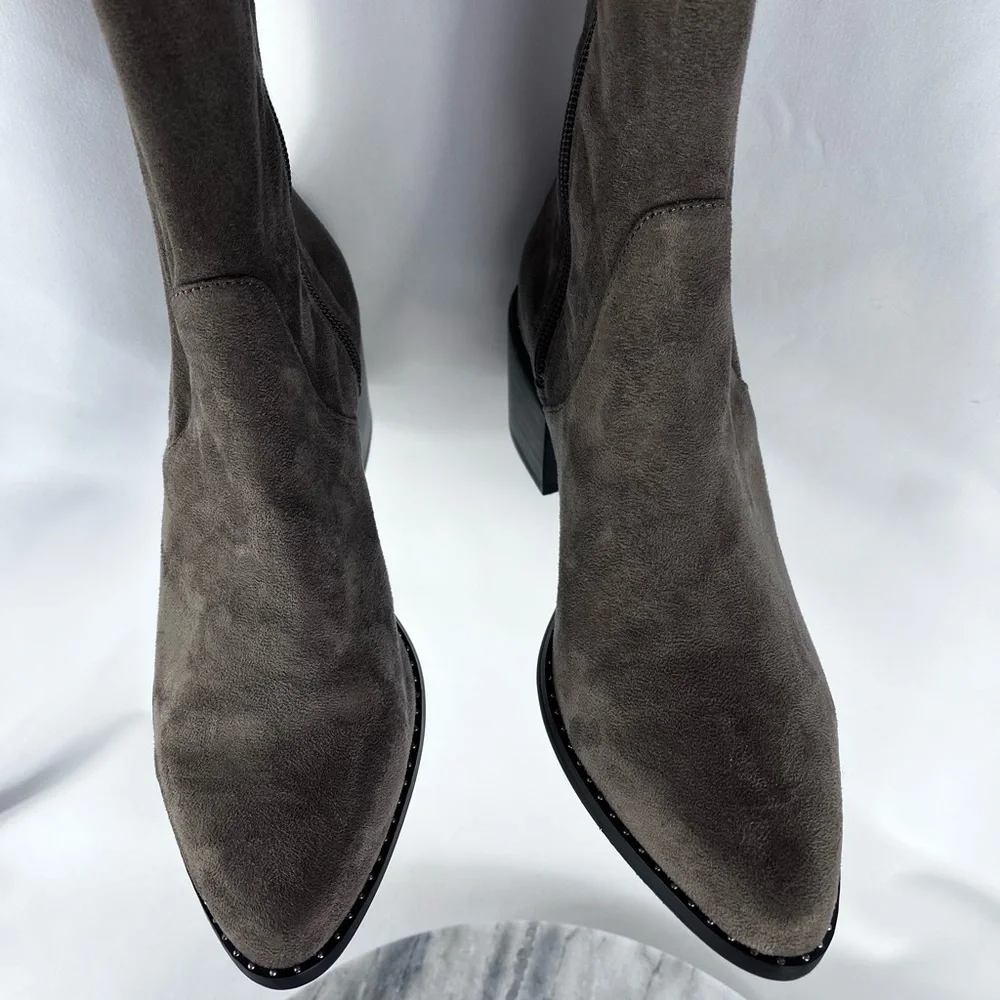 Steven by Steve Madden Wein over the knee boot NWOT